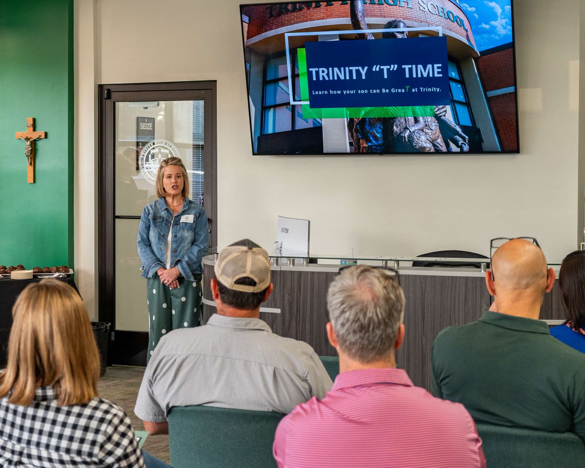 GoRocks's tweet photo. Parents &amp; guardians, do you want an inside look at how your son can BE GREAT at Trinity? Join us for a Trinity "T" Time &amp; learn first-hand about our school, &amp; discover how Trinity can help your son find his path to GreaTness. Register by clicking the link. https://t.co/VGZCb9Xltf https://t.co/FKcsDK1PRX