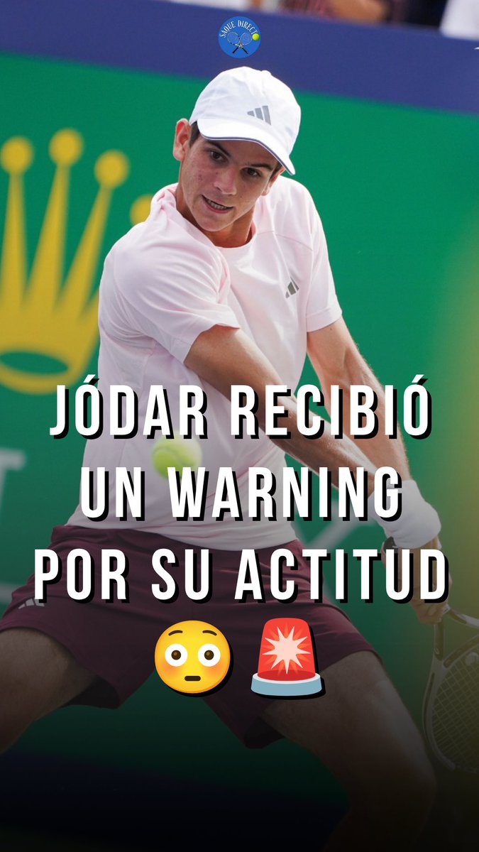 DirectoSaque's tweet photo. 😬 Rafa Jódar protagonizó un gesto feo en Shanghái al pedir de malas formas la toalla a una recogepelotas. No estuvo bien y es algo que debe corregir, pero sigue siendo un chaval que está creciendo y aprendiendo. 

✍🏼 Tampoco hay que crucificarlo por un momento puntual. https://t.co/HtuoT4IWMJ