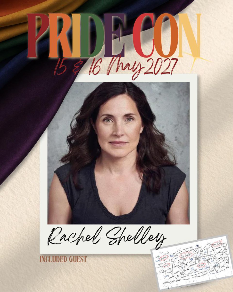 FrConventions's tweet photo. Rachel Shelley sera à la #PrideCon de @Union_Conv https://t.co/H7DfBXn0dH