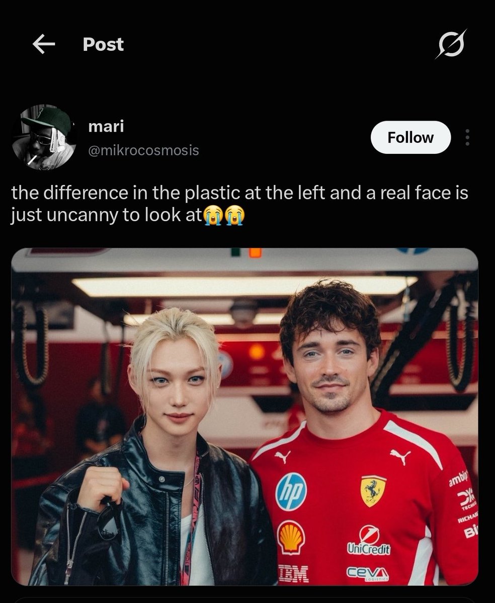 lixiicon's tweet photo. their fav: boycotting one of the biggest music award shows in the world to challenge the exclusion of asians

their fans: DOESNT THAT ASIAN MAN LOOK WEIRD COMPARED TO THAT WHITE MAN? https://t.co/oGR327vBub