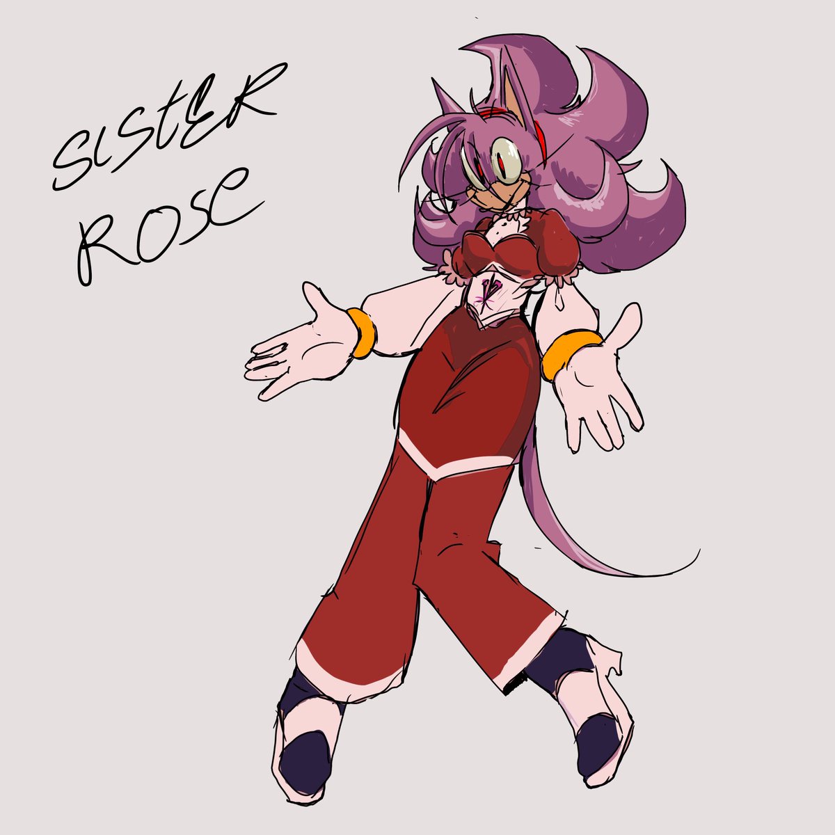 lazyArtist47278's tweet photo. Mrs needle and This pink thingy https://t.co/7cGsKPYIgK