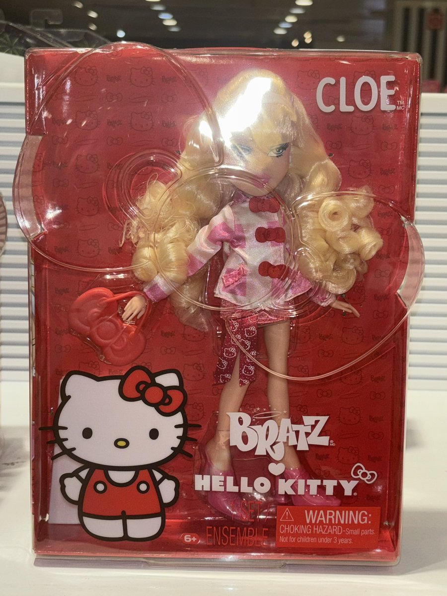 winxclubpretty's tweet photo. Bratz X Hello Kitty Cloe Doll in El Corte Inglés
#Bratz #BratzXHelloKitty #Cloe #BratzHelloKitty #ElCorteIngles https://t.co/KL6oeKiCY3