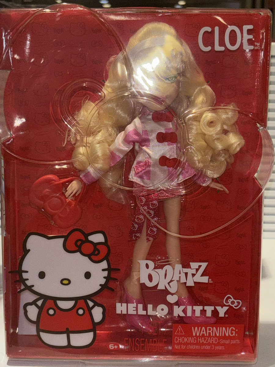 winxclubpretty's tweet photo. Bratz X Hello Kitty Cloe Doll in El Corte Inglés
#Bratz #BratzXHelloKitty #Cloe #BratzHelloKitty #ElCorteIngles https://t.co/KL6oeKiCY3