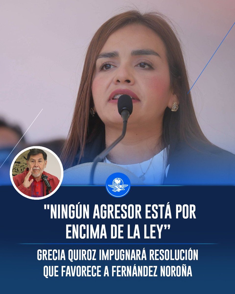El_Universal_Mx's tweet photo. 🔴 En julio pasado, el Tribunal Electoral de Michoacán resolvió que el senador Gerardo Fernández Noroña ejerció violencia política en razón de género en contra de la alcaldesa de Uruapan, Grecia Quiroz.

📌 Se ordenó que Fernández Noroña realizara una disculpa pública; sin embargo, el pasado 10 de octubre el mismo Tribunal decidió que la resolución anterior no aplica porque “el senador está protegido por la inviolabilidad parlamentaria”.

https://t.co/IlzUo9Uo9n