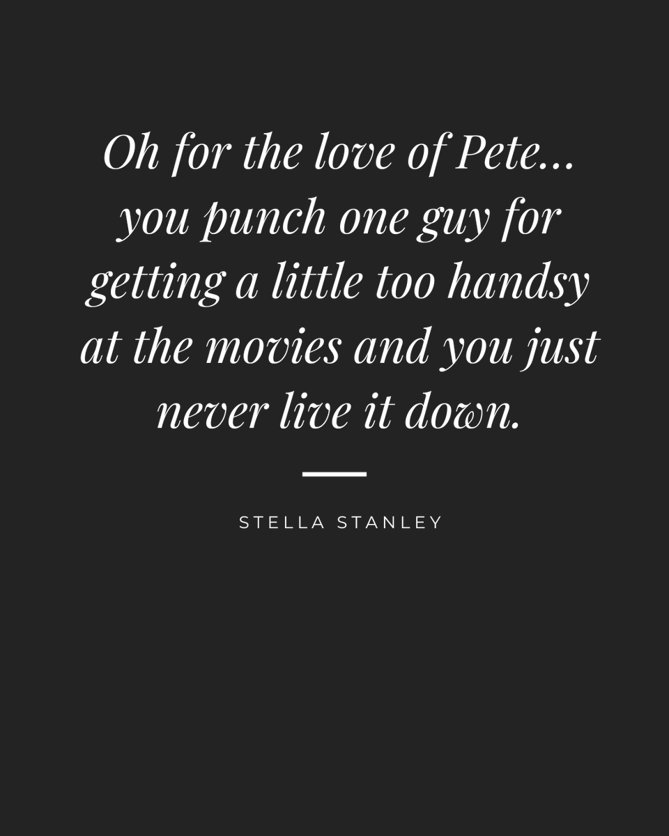 LFrench_Author's tweet photo. Meet Stella Stanley... She's got a smart mouth, a short fuse, and a zero-tolerance policy for wandering hands.
#loveyakid #stellastanley #wip #querying https://t.co/VREABzWP5v