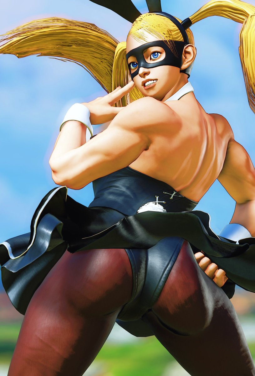 RainbowMikaFan's tweet photo. 🍑🐇🌈🩵

#RainbowMika #RMika #SF5 #StreetFighter https://t.co/xnIAcyPi3o