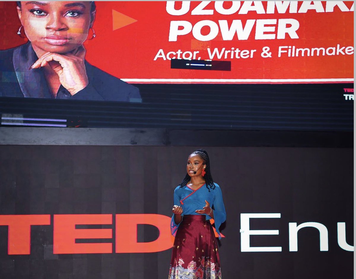 VoiceOfTheEast's tweet photo. Enugu recently hosted a TEDx event that brought together speakers and participants to share ideas, experiences and perspectives on different issues.

Uzoamaka Power spoke on “The Power of Personal Stories,” exploring how sharing personal experiences can inspire others, communicate important lessons and help people connect through their individual journeys. Her talk highlighted the value of telling authentic stories and how our experiences can shape the way others understand and relate to us.

The event highlights the role of platforms like TEDx in creating spaces for meaningful conversations and knowledge sharing across the South-East.

@UzoamakaPower 
@TEDx_Enugu