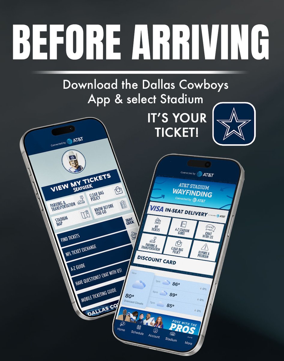 ATTStadium's tweet photo. Here’s everything you need to know before you go! https://t.co/AKWQh3B7Oi