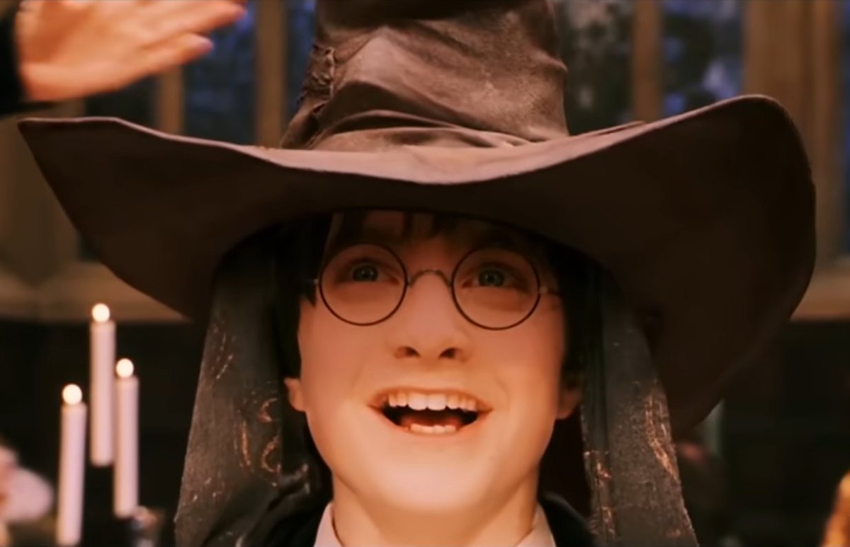 nixonist's tweet photo. "Please don't separate me from my only friend, I love her."
"Not how it works, kid. Just for that I'm putting your crush in the same dorm as Chad. They're going to get to know each other VERY well."

"Don't put me in Slytherin, some kid said it's bad."
"YES SIR, MR. CHAD JUNIOR!" https://t.co/0paO7rE10N