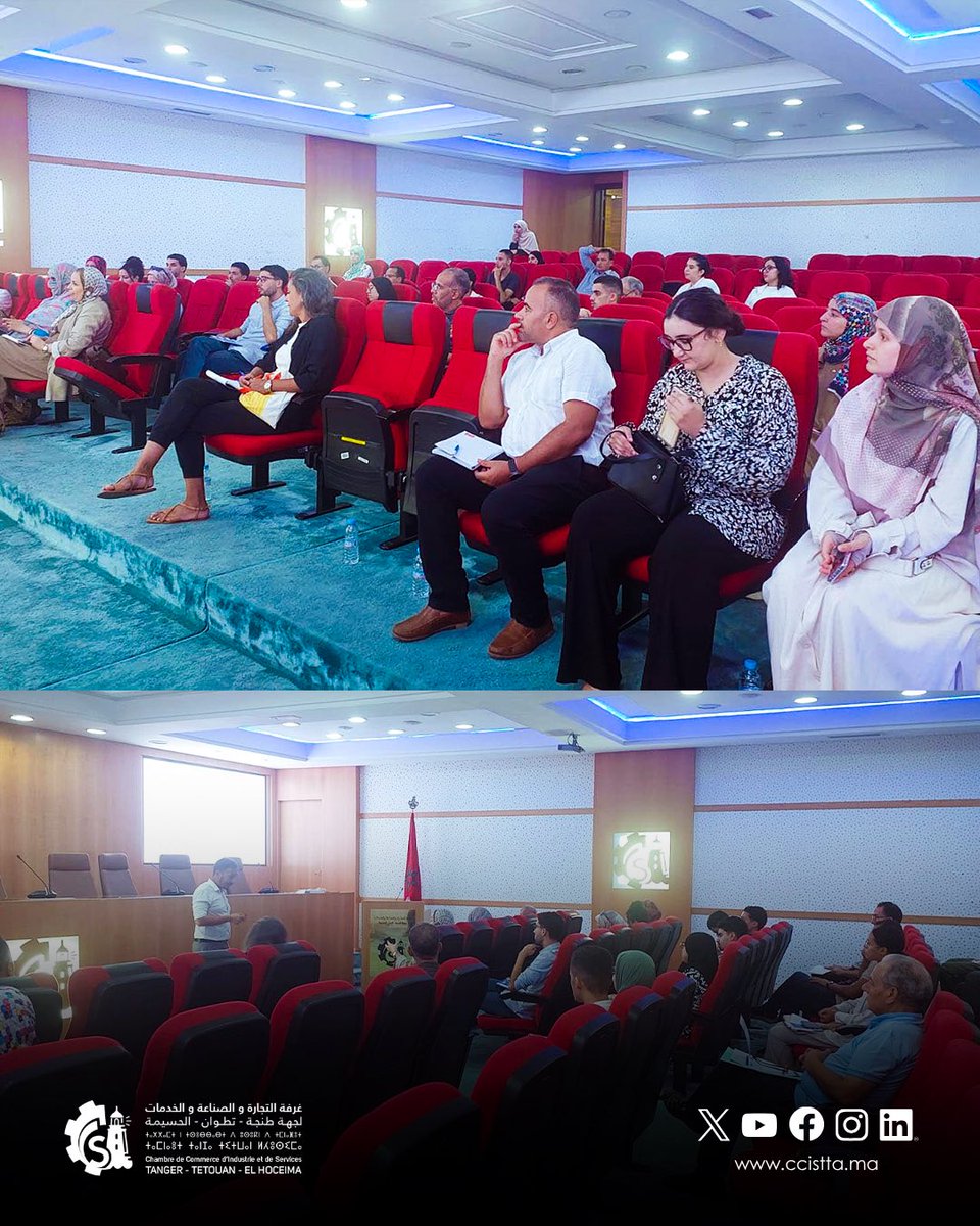 CCISTTA's tweet photo. لقاء تحسيسي حول موضوع "الملكية الصناعية والتجارية ودورها في رفع تنافسية المقاولات المغربية" لفائدة شباب حاملي افكار مشاريع
زمة لحماية العلامات التجارية والأفكار المبتكرة، منذ المراحل الأولى لإنشاء المشروع. https://t.co/m3D4cAeX9c