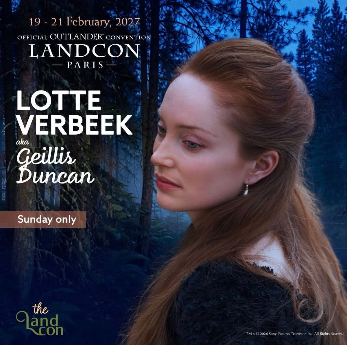 EuroConNet's tweet photo. GUEST ANNOUNCEMENT
#TheLandCon9 #TheLandCon #LotteVerbeek
19 - 21 February 2027
Paris, France
https://t.co/RWNGqU7Cnt https://t.co/2U6TYKePj5