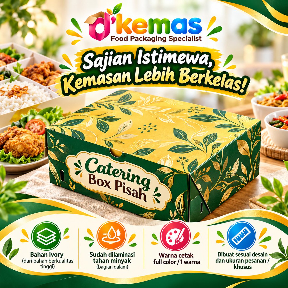 HafiedAmarullah's tweet photo. https://t.co/HviP0vDBen

​#KemasanMakanan
​#FoodPackaging
​#DusMakanan
​#BoxCateringCustom​
#CetakKemasanMakanan
​​#BoxIvory
​#KemasanLaminasi
​#DusCatering
​#CetakDusCustom
​#KemasanTahanMinyak
​​#UsahaKuliner
​#BisnisKuliner
​#UMKMKuliner
​#IdeUsahaKuliner
​#PengusahaKuliner https://t.co/UDcJRPVFO1