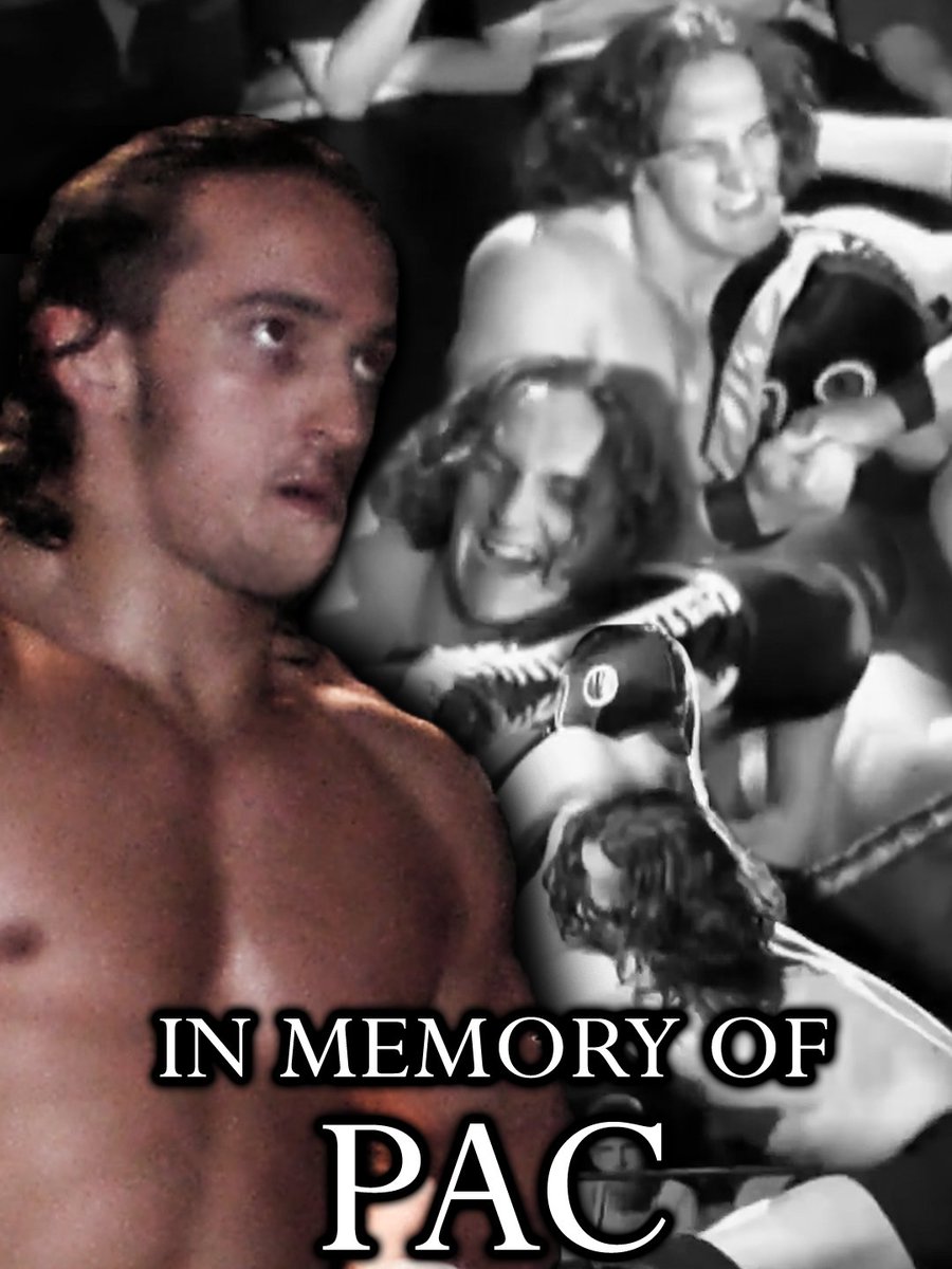 wXwGermany's tweet photo. In memory of PAC.

On May 4, 2007, PAC faced El Generico in the first round of #wXw16Carat Gold in Essen, Germany.

We're making this match available for FREE on YouTube as we remember PAC and his time in wXw.

📺 https://t.co/OhrmasSj75

Rest in peace, PAC. https://t.co/ynH0QWrS4t