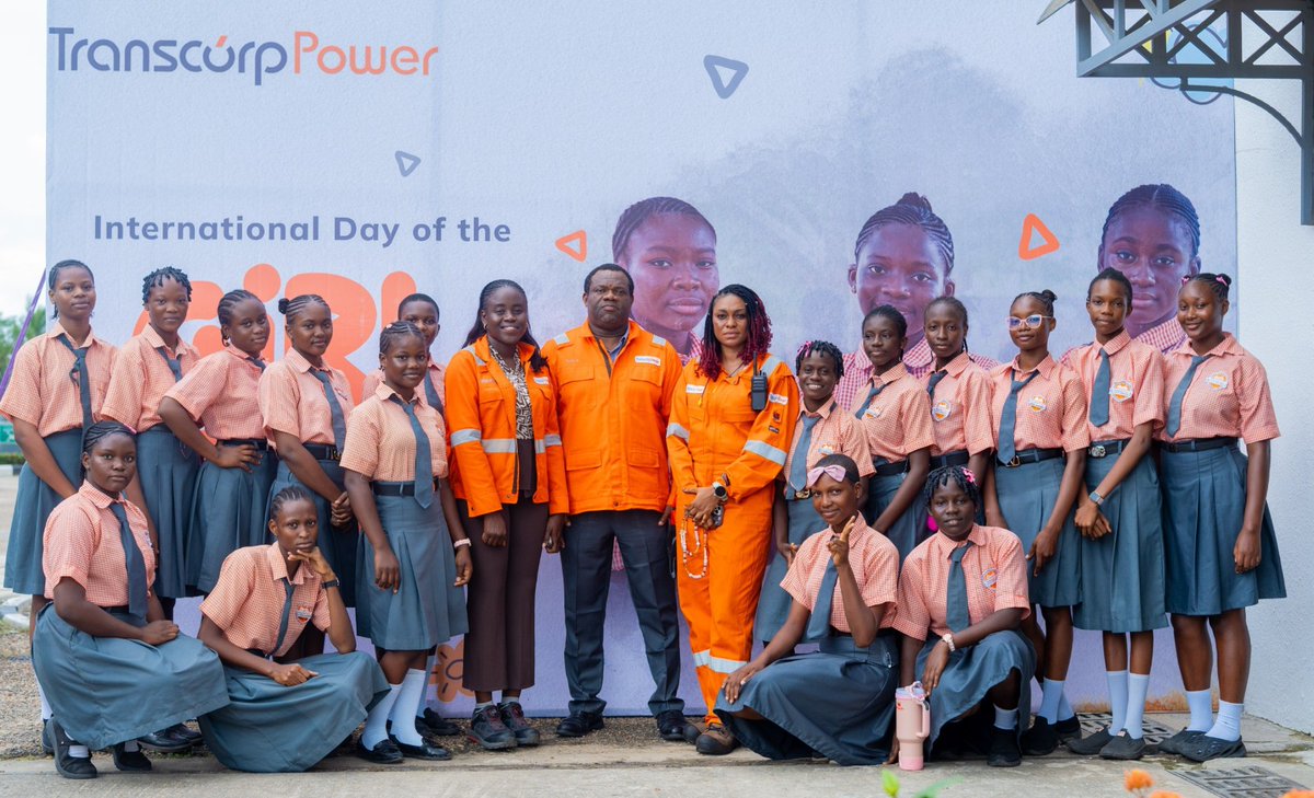 THISDAYLIVE's tweet photo. Transcorp Group Advocates Investment in Girls’ Rights

Transnational Corporation Plc, through its power subsidiaries, Transcorp Power Plc, Ughelli, and Transafam Power Limited, Afam, hosted girls from Transcorp Power School, Ughelli, and Transafam Power Schools, Afam, to advocate https://t.co/rF7wMPYnkD