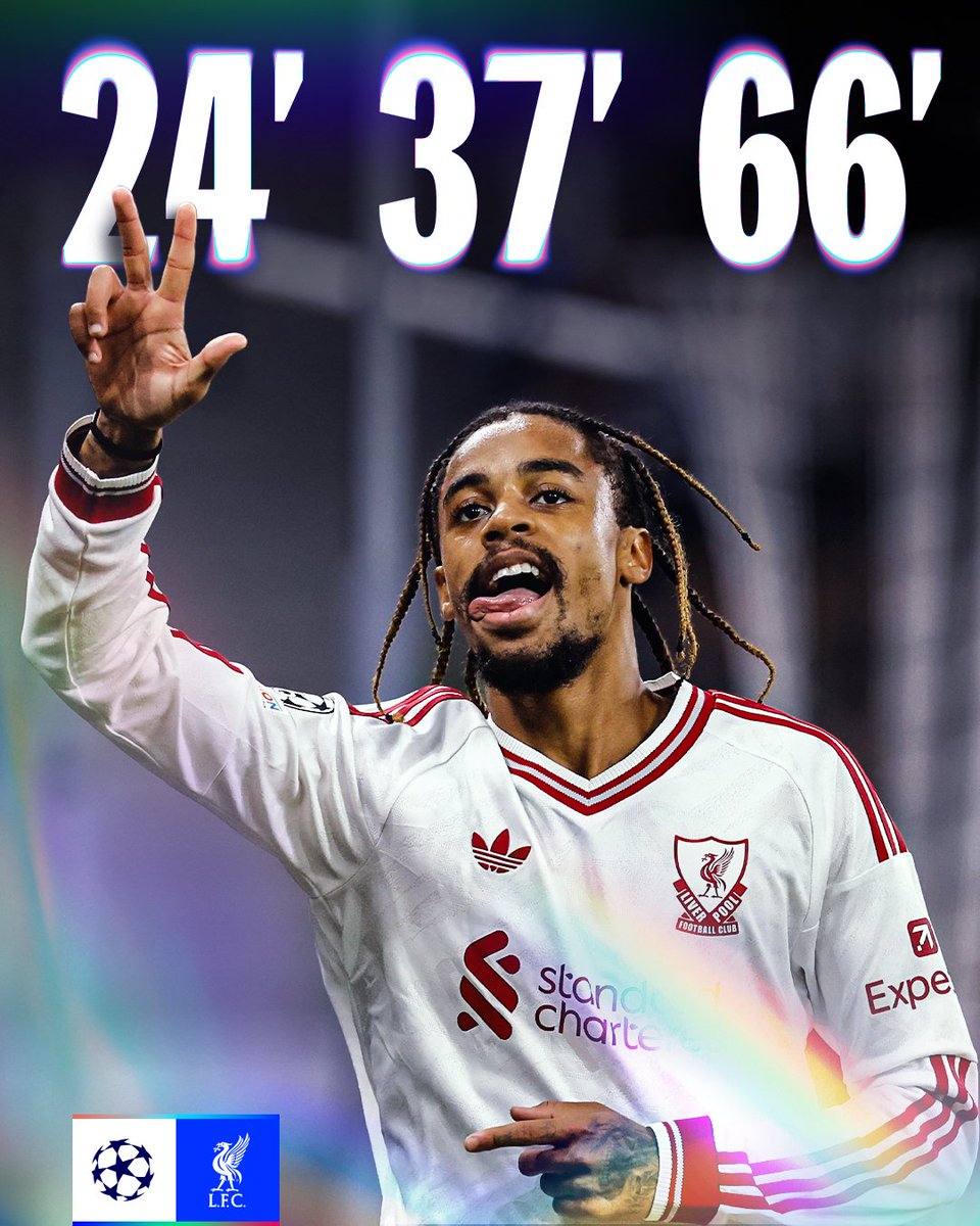 SulimanMubaraq's tweet photo. If your club see Barcola in this kind form, just start prayer meeting. 😭🔥
24' ✅ 37' ✅ 66' ✅
Pure destruction. Hat-trick for Champions League no be beans at all. The boy turn defenders to spectators. 💀⚽
#UCL #Barcola https://t.co/TSAn3rLfMI