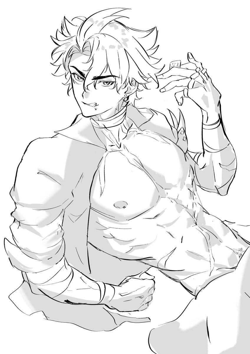 caky39864950's tweet photo. WIP
#Wriothesley https://t.co/USSh53kPov