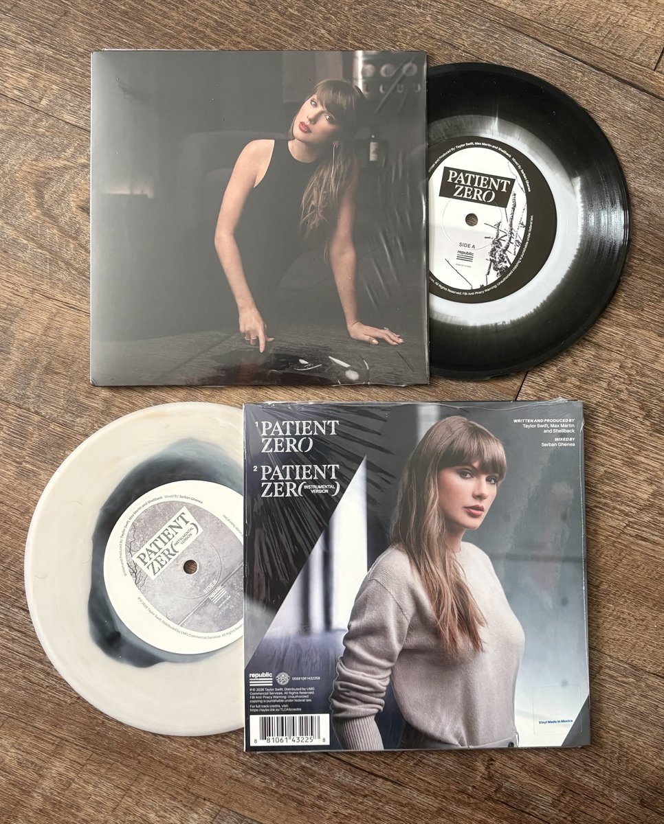 TSwiftEdits_13_'s tweet photo. ‼️| First look to the ‘Patient Zero’ vinyl https://t.co/XfS045Z8X1