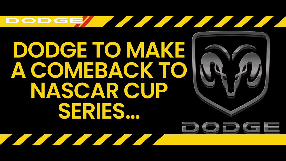 RacingBench's tweet photo. ๐จ DODGE to make a comeback in the NASCAR Cup Series?
Dodge Kaulig Racing Richard Childress Racing
#dodgecharger #Comeback #KauligRacing #rcracing #Daytona500 https://t.co/GWFK1b98il