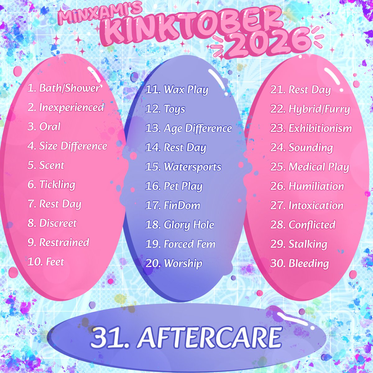 MinxAfterDark's tweet photo. @SmutNetwork Hi hi!! Thank you for the art share! I'm minx and I'm currently doing kinktober and really enjoying it so far!
Here are few of my favorites I've done so far! <33

Cant wait to continue hehe https://t.co/O3vjgzEBOl