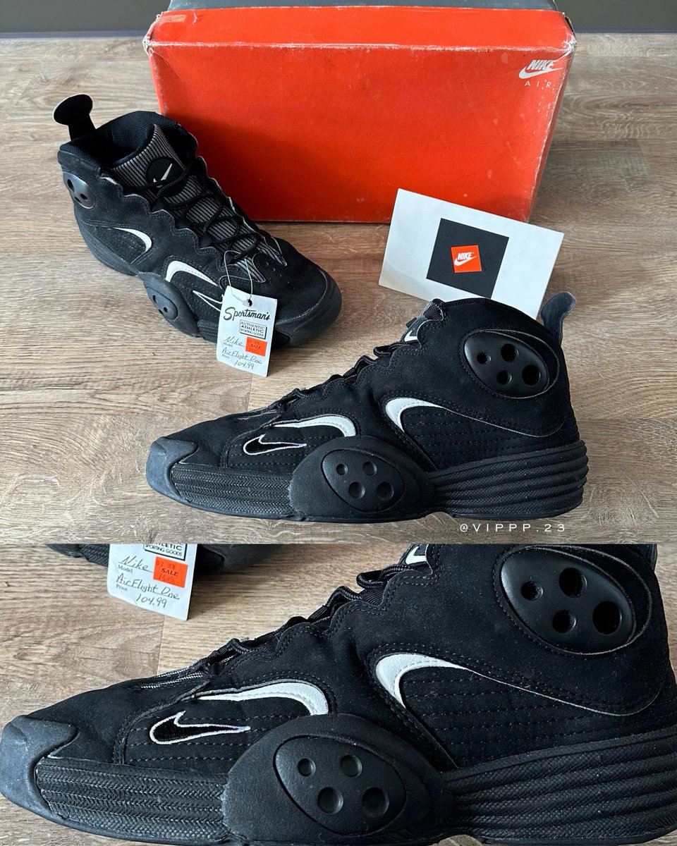 zSneakerHeadz's tweet photo. BREAKING: The Nike Air Flight One OG “Black/White” is currently expected to RETURN Fall 2027! 👀🔥 https://t.co/1EIEpxsOSp