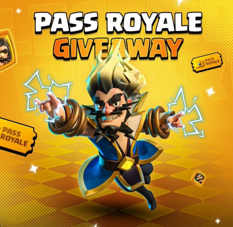 enemyblox's tweet photo. 🎁 Clash Pass Royale Giveaway 🎁

Rules :

⭐️ Retweet &amp; Like.
⭐️ Follow @enemyblox &amp; @xxscore 
⭐️ Turn On Notifications On Both 🔔
⭐️ Join Discord Server ( in bio ) .

Good Luck 🍀 Choosing Winners in less than 72 Hours ⏰️ #Clashroyale #ClashRoyaleGiveaway #PassRoyale #Giveaway https://t.co/GkeEN614tF