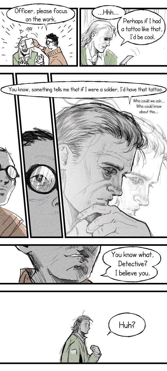 WellenKatze's tweet photo. Handsome Superstar-Cop!! - Disco Elysium comic https://t.co/7HZtzJn1gl