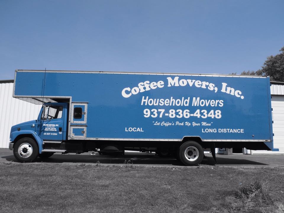 coffeesmoving's tweet photo. It's a very bittersweet day here at Coffees Moving and Storage, one of our older trucks (truck #9) with almost a million miles on it is being towed away to the metal scrap yard to make room for a new truck #22. https://t.co/pbGBJ2cYDX