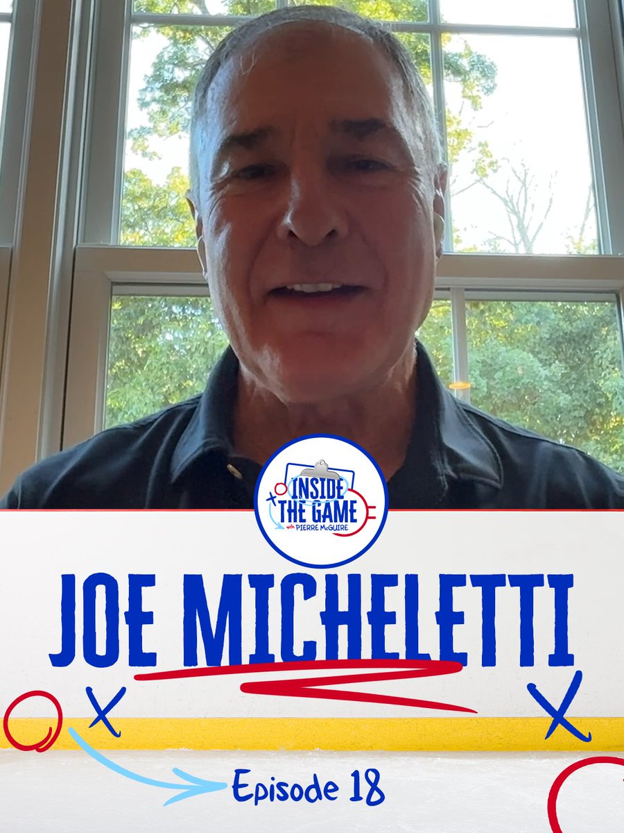 pierre_itg's tweet photo. Joe Micheletti joins Pierre McGuire to talk Hibbing, Herb Brooks, Minnesota hockey, Wayne Gretzky, Emile Francis, Dan Kelly, family, leadership, and a lifetime inside the game.

A great conversation about the people and lessons that shape a hockey life!

Watch it now: https://t.co/NQROvQQ3Yb

#InsideTheGame #PierreMcGuire #JoeMicheletti #HerbBrooks #WayneGretzky