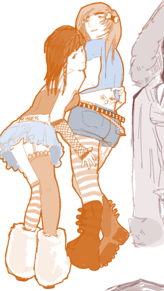 mirroes_art's tweet photo. cowboys &amp; scene queens https://t.co/ye6GG9WGNw