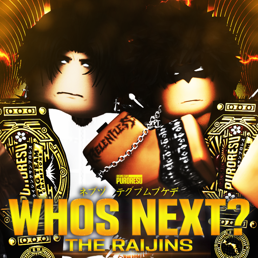 RSPuroresu's tweet photo. β‘ πππ'π ππππ?
The Raijins have made their presence felt in RSP's tag team division.
But the question remains...
Who will be next to step up against Reap & Jody Raijin?
#RSP #RSPRoyalConquest https://t.co/6MtROPnDZc