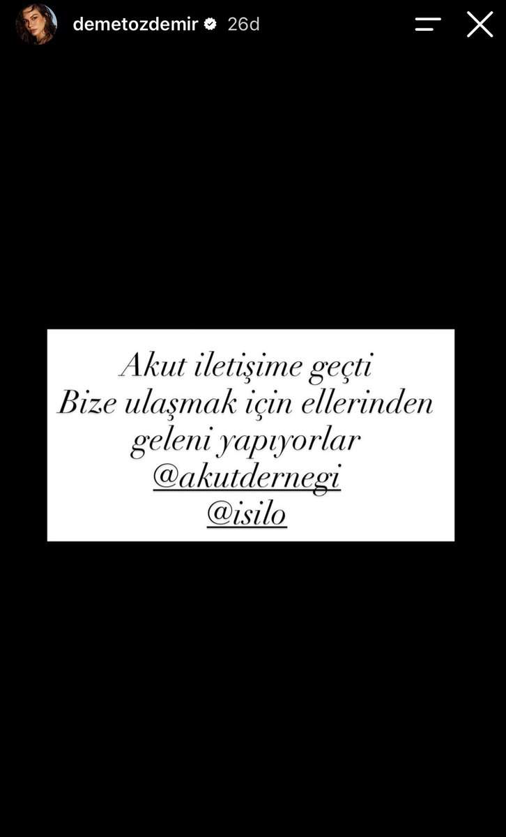 magazingoi's tweet photo. Saatlerdir stüdyoda ekibi ile mahsur kalan Demet Özdemir’in paylaşımları

Hala kurtarılmayı bekliyorlar… https://t.co/cBHpLNWy4P