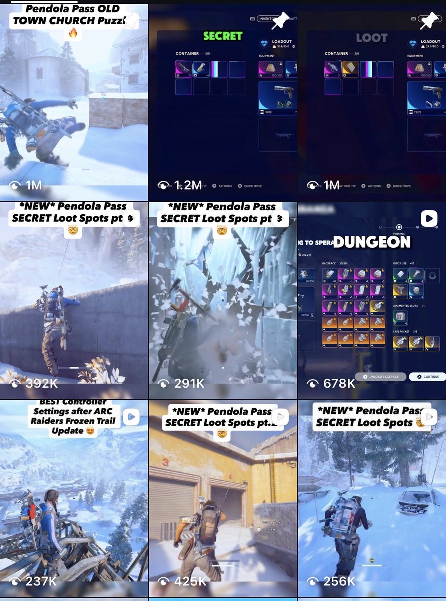 Advursity's tweet photo. ARC Raiders Short form on Instagram has been INSANE Lately 😍 https://t.co/1ztDcz5934