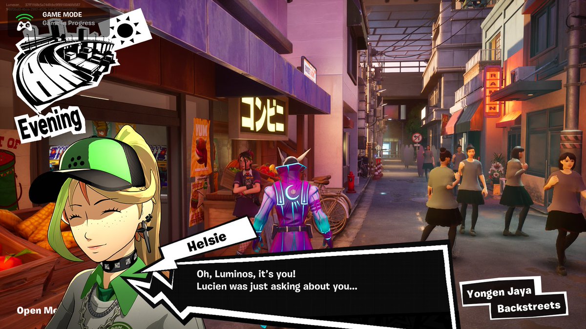 CreativeCaveTP's tweet photo. Looks like Helsie got a new friend!

#Fortnite #UEFN #Persona5 #PhantomCity https://t.co/rXbSTAeagM