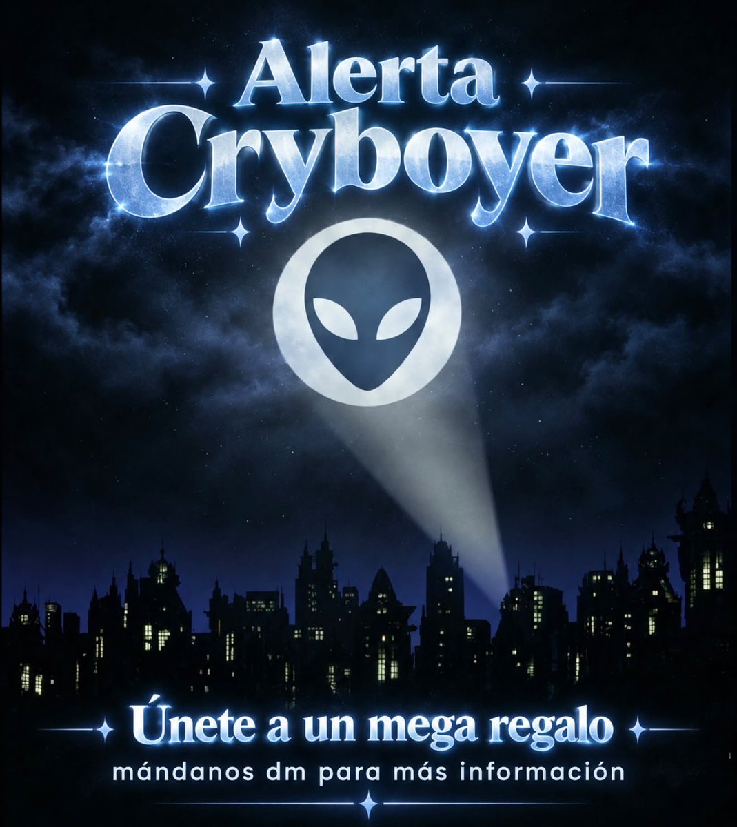 Cryboyersociet1's tweet photo. Esto es un llamado de emergencia baby 🎶
Si eres cryboyer solitaria o tienes un grupo y quieres sumarte a una sorpresa muy bonita, manda Dm y te daremos más info 🤗 
Veeeen chula o chulo, no te quedes fuera ✨ https://t.co/nhLobfUc0q
