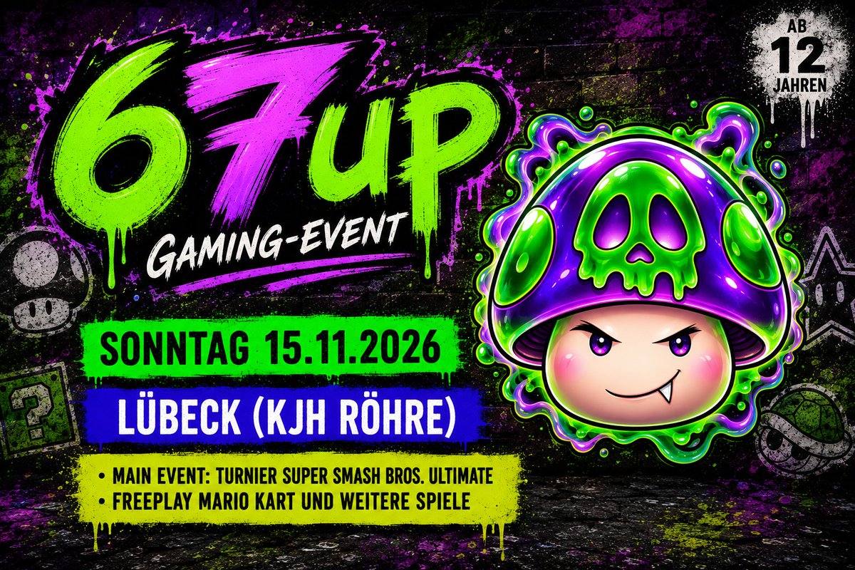 TrueDNL's tweet photo. Neues Smash Event in Lübeck 
Insta: https://t.co/XeaiyfzPsc https://t.co/MfePectEWZ