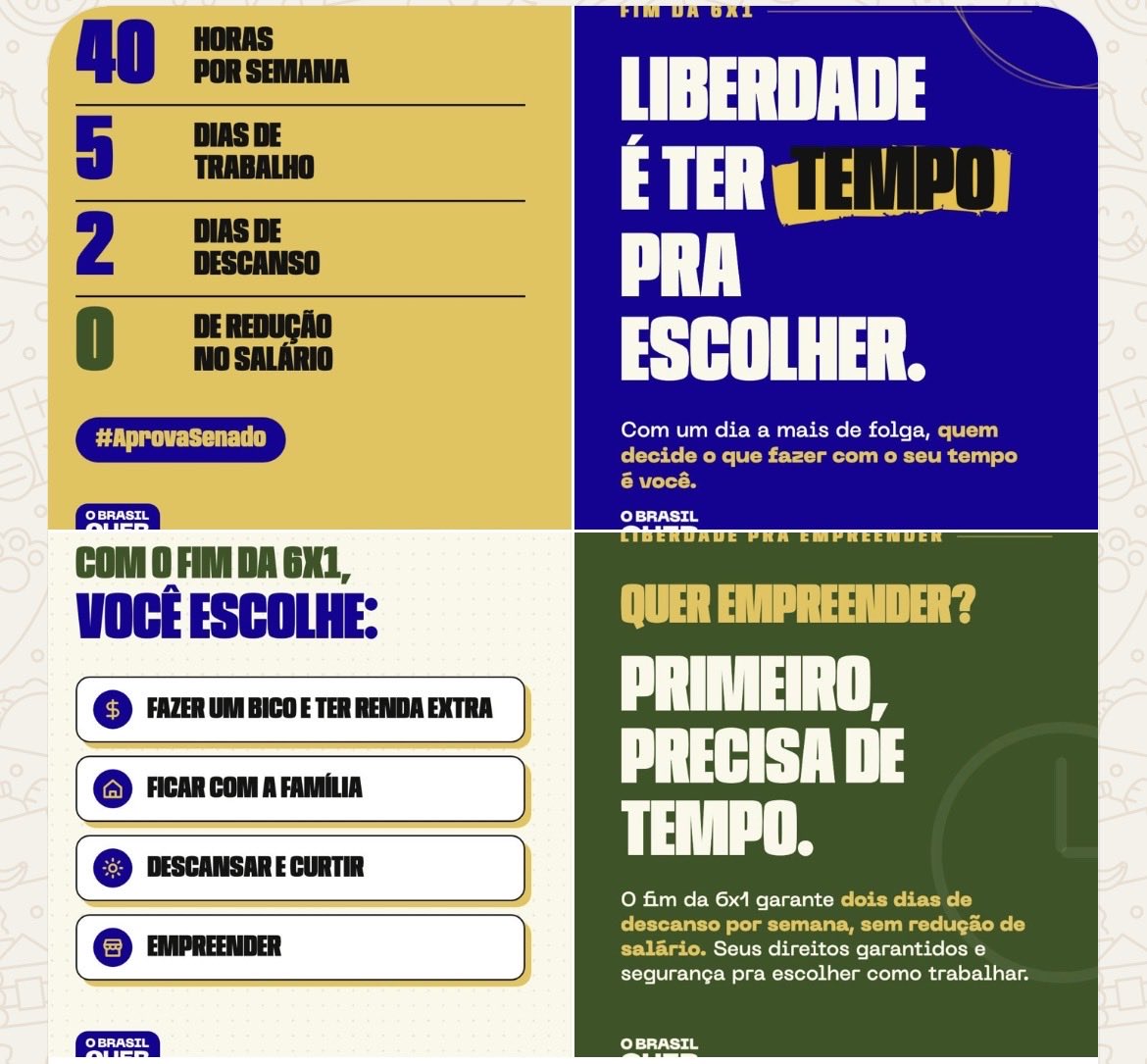 ZilcaChagas's tweet photo. #Lulapelofimdaescala6x1 https://t.co/ES6BBH6Hus