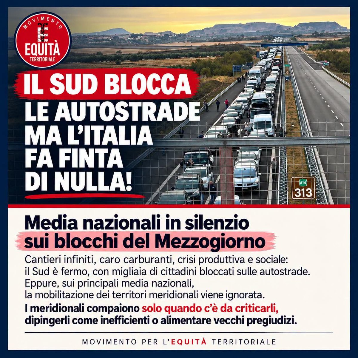 Soren1973's tweet photo. In #Calabria nessuno ne parla. La gente muore di fame, blocchi da due settimane e nessuno ne parla. Dove sono i vari #Schlein #Bonelli #Fratoianni #Conte #Tridico (le priorità sono altre) #Occhiuto e tutto il #Governo nazionale? Ne parliamo alle prossime #Elezioni https://t.co/ZJ7LYPphrf