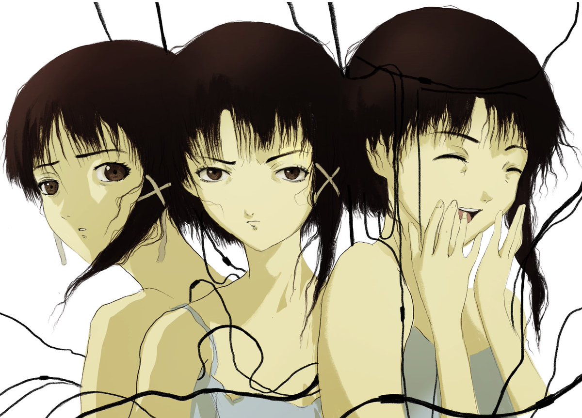PersoUM's tweet photo. #lain #serialexperimentslain #シリアルエクスペリメンツレイン https://t.co/ZoHyhlSZsg