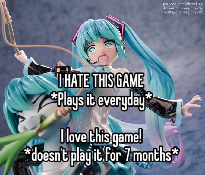 HatsuneMiku's tweet photo. Why am I like this? ｡°(°.◜ᯅ◝°)°｡ https://t.co/uP0uO0HRnU