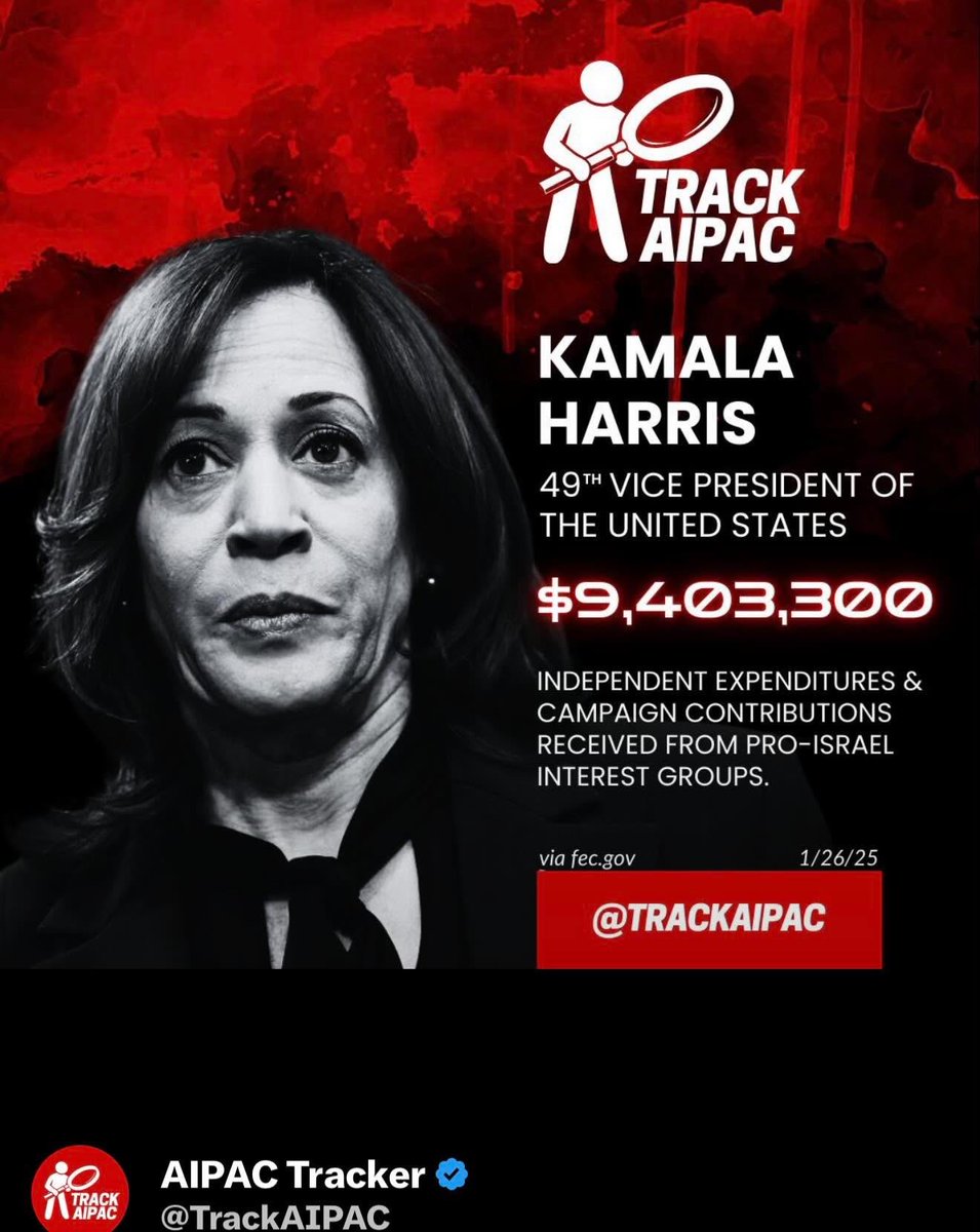 MaryP1768761's tweet photo. @aaronjmate She’s got a few reasons to fail that test. 
#NeverKamala #EndTheGenocide https://t.co/yhGmDbvr8U