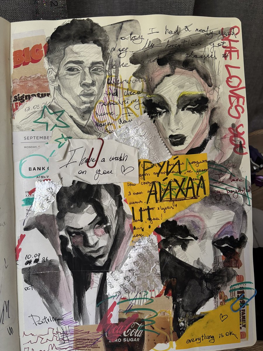 ANTEKA_art's tweet photo. My favorite sketchbook pages https://t.co/LgQk2UoGQU