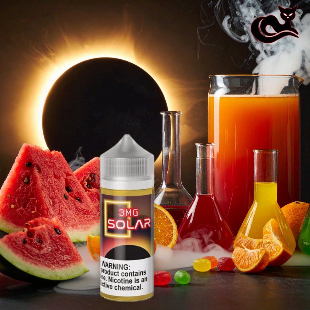 ECigSourceFL's tweet photo. 🍉🍊💥 SOLAR IS A WHOLE VIBE! 💥🍊🍉

Sweet watermelon, zesty tangerine, and that nostalgic bubblegum sweetness all in one fruity flavor combo! ☀️🤤

🔥 Sounds like your kind of flavor? Stop by and grab yours today! 

21+ Only 

@The Cloud Chemist 

#VapeCatz #DeLandVapeShop #FloridaVapes #EcigSourceDeLand #DeLand #VapingSavesLives #FlavorSavesLives #Vaping #VapeShop #No2Minors #VapeNation #VapeSociety #Vapestagram #Eliquid #Smokefree #VapeCommunity #VapeFamily #VapeUSA #VapeWorldwide #VapeBusiness #VapersAreNotCriminals #VapeAdvocacy