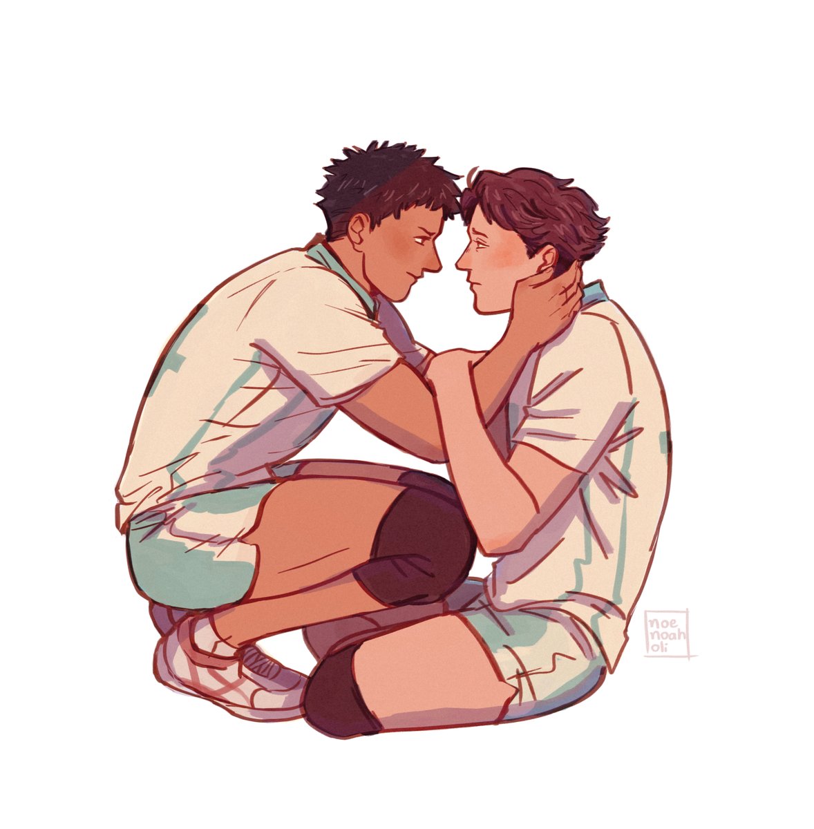 noenoaholi's tweet photo. then and now #iwaoi 💜 https://t.co/c4ApFcoNHo