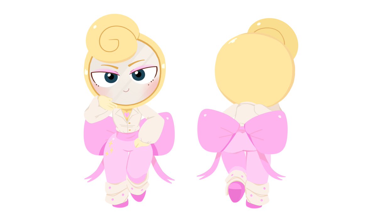 CrystalMMGaming's tweet photo. dandy’s stars glisten rig 
do i need the back profile? no https://t.co/M1CPy3F1sM