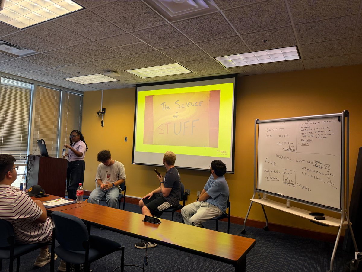 GTMSE_2's tweet photo. Today, hosted prospective students and their parents for an info session. They heard from current MSE student ambassadors and learned all about MSE, the courses, the research &amp; internship opportunities and the MILL, at the nation’s #2 ranked materials engineering program! https://t.co/hlLVFFEats