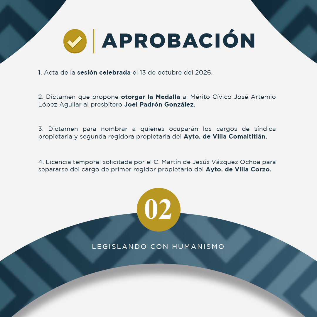 congresoChis's tweet photo. 📄🏛️ Te presentamos el Resumen Informativo de la Sesión Ordinaria de la #69LegislaturaChiapas. Para conocer más sobre los trabajos legislativos, visita la gaceta parlamentaria del H. Congreso del Estado en su sitio web: https://t.co/EbvCkwGA9g https://t.co/OTj26wgYsB