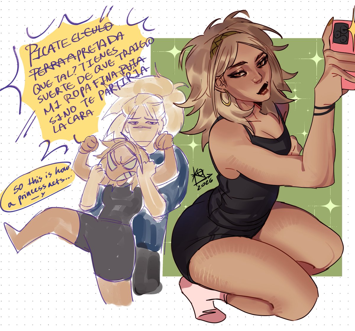 kaotickoi's tweet photo. Don't you dare say something slightly negative about her hair #qiyana #yasuo #truedamage https://t.co/DKhdprGXOG