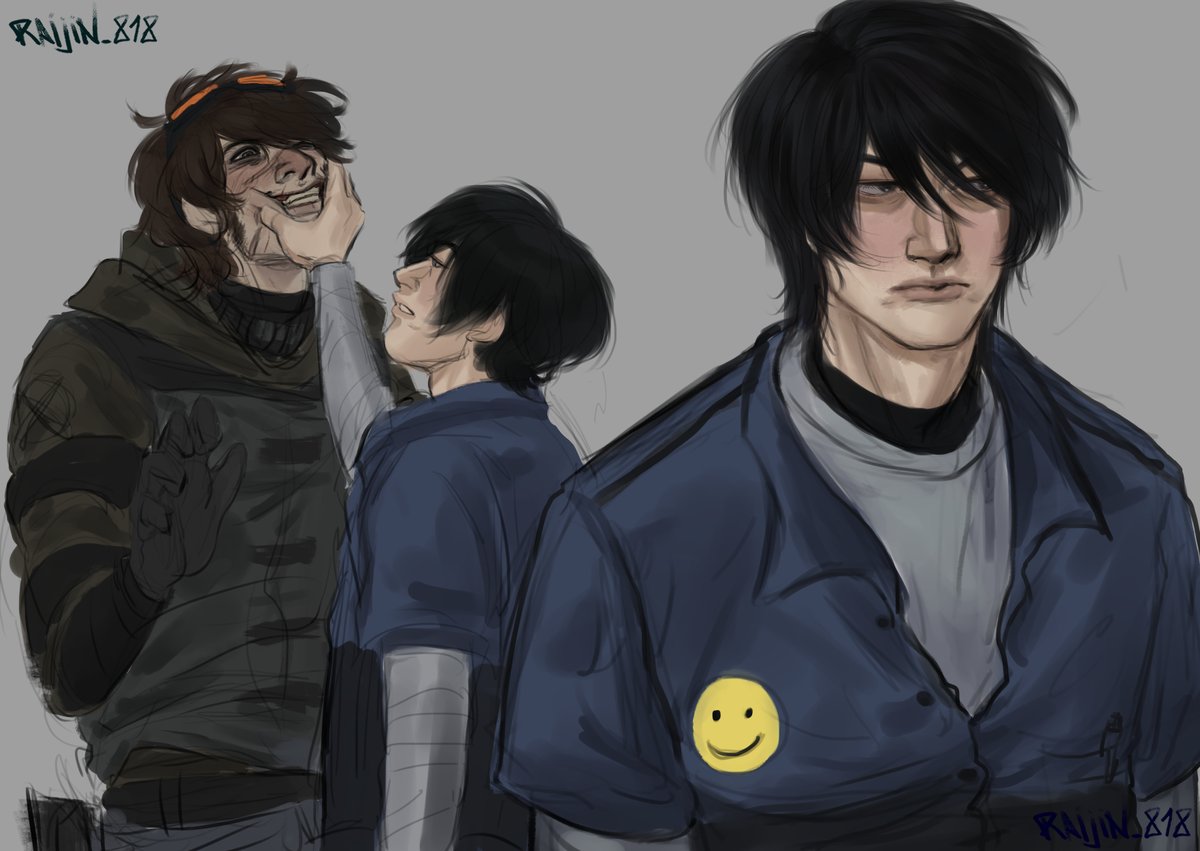 Raijin_39's tweet photo. A ship nobody asked for 🚶🏻‍♂️
#creepypasta #bloodypainter #ticcitoby https://t.co/KsWQvfanJD