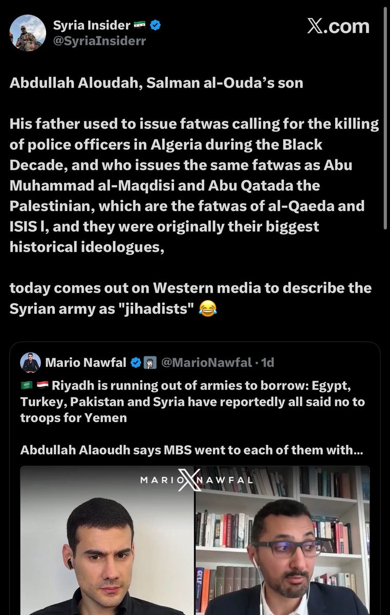 Wahb_Allat's tweet photo. شوف الذباب السوري الجديد

توهم بادين.  نسخ ولزق من وطنج السعودية، وفوقها نسخ ولصق من بعضهم. لا ونفس التوقيت ههههه.

مستجدين لا تلومهم..

ولا واحد منهم موقعه في سوريا 😁 https://t.co/XYfFeNSDYv