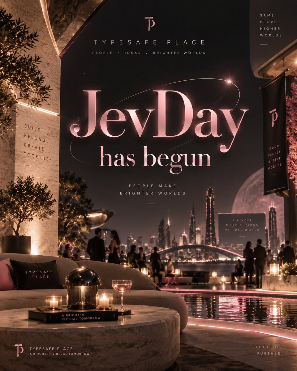 BunsDev's tweet photo. JevDay has begun 🩷

Join us meow 👇🏻
https://t.co/1TE3ufS1Xo